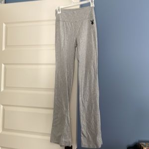 Pacsun Playboy size small flare soft gray leggings